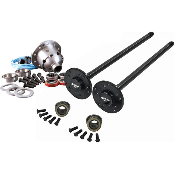 Alloy USA 30 Spline Dana 35 Axle Shafts with ARB Air Locker for 9006 Jeep Cherokee XJ, Wrangler