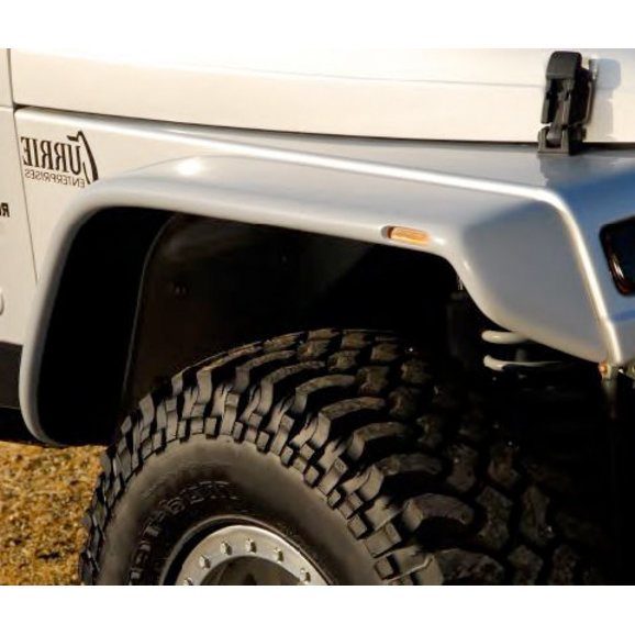 Xenon 9072 Front Driver Side 6" Flat Fender Style Flares for 9706 Jeep