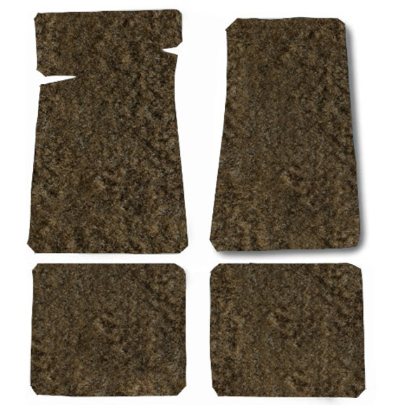 Auto Custom Carpets Custom Fit Carpet Floor Mat 4-Piece Set Auto Custom Carpets Custom Fit Carpet Floor Mat 4-Piece Set for 84-96 Jeep Cherokee XJ