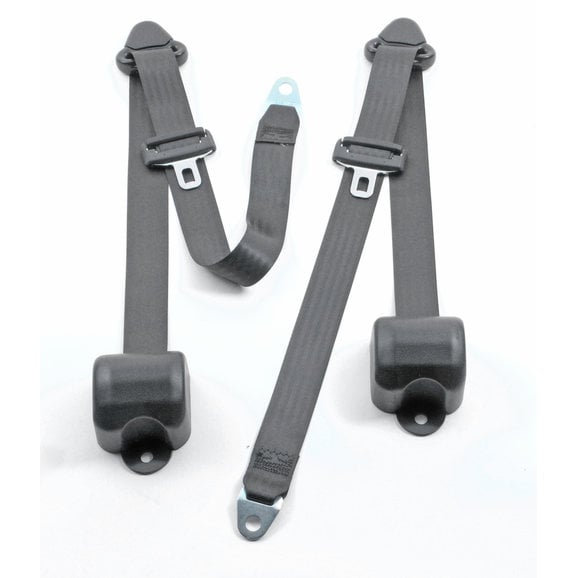 Seatbelt Solutions Front Push Button 3 Point Retractable Belts for 97 ...