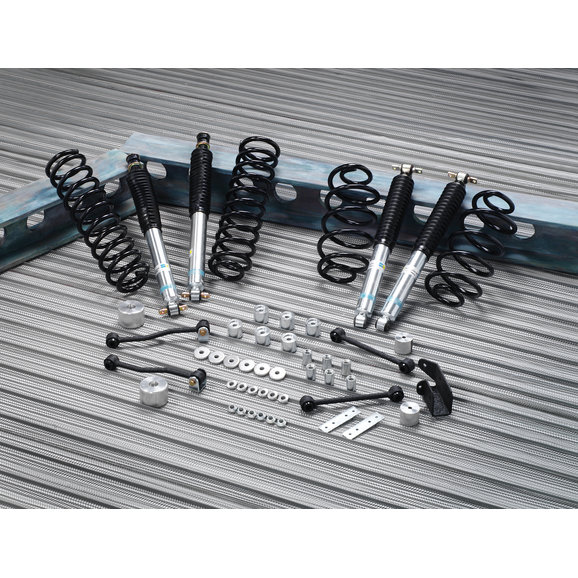 RCD Suspension 1045397 3" Lift Kit with Bilstein Shocks for 9706 Jeep