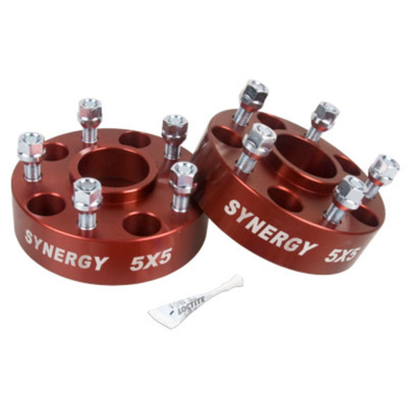 Synergy Manufacturing Hubcentric Wheel Spacers for 07-18 Jeep Wrangler JK,  99-04 Grand Cherokee WJ | Quadratec