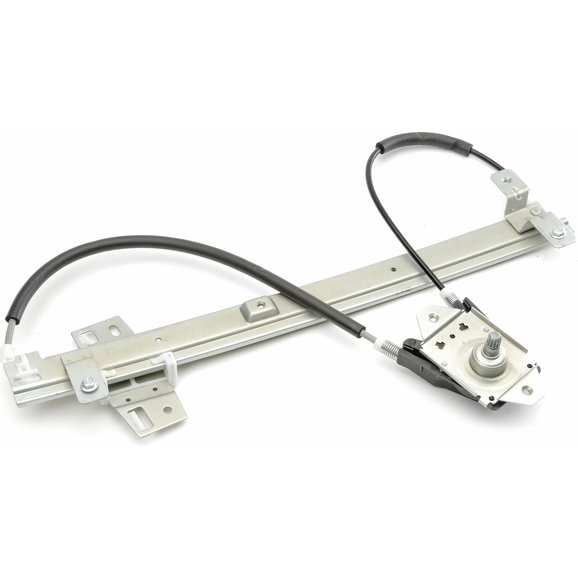 Crown Automotive Passenger Side Window Regulator Assembly Crown Automotive 55076024AD Passenger Side Window Regulator Assembly for 97-06 Jeep Wrangler TJ & Unlimited