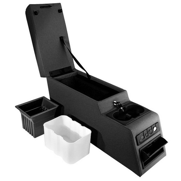 Rugged Ridge  Locking Console for 76-95 Jeep CJ & Wrangler YJ