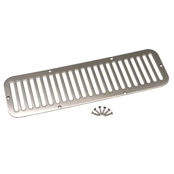 Kentrol Stainless Steel Hood Vent Kentrol Stainless Steel Hood Vent for 55-77 Jeep CJ