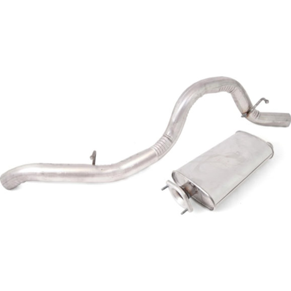 Crown Automotive 52019241AF Muffler & Tail Pipe Combo for 0006 Jeep