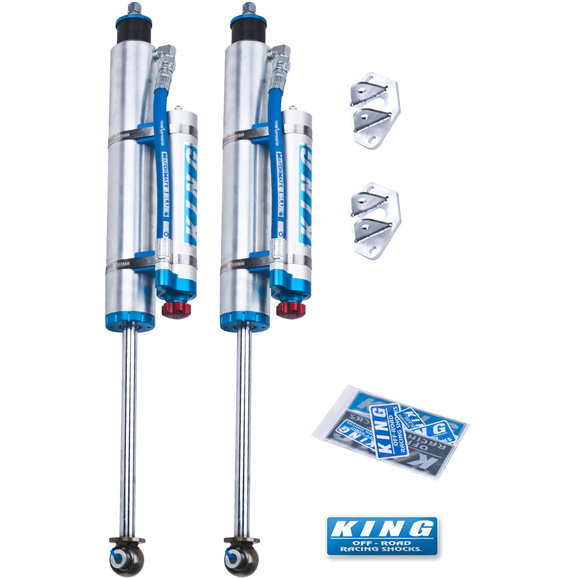 King Off Road Racing Shocks Front 2 5 Oem Performance Series Shocks With Compression Adjustment For 97 06 Jeep Wrangler Tj Unlimited Quadratec