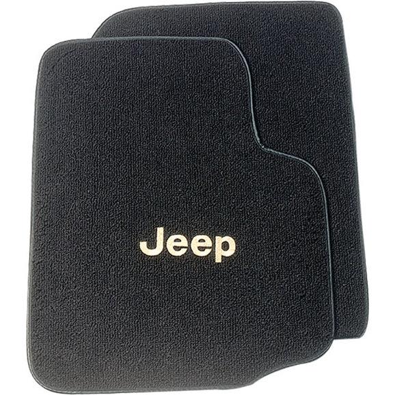 Auto Custom Carpets Jeep Custom Front Floor Mats for 97 06 Jeep Wrangler TJ Unlimited