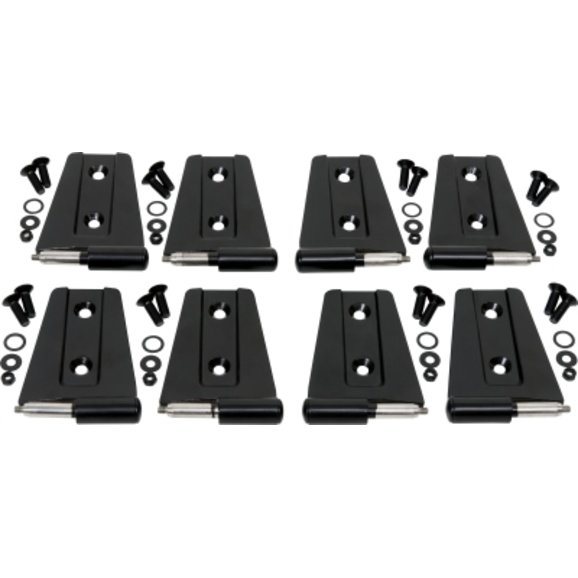 thumbnail image 2 of 2-Piece Door Hinge Set For Jeep Wrangler Unlimited JK – 2007-2017 (Front Or Rear) 2 of 5