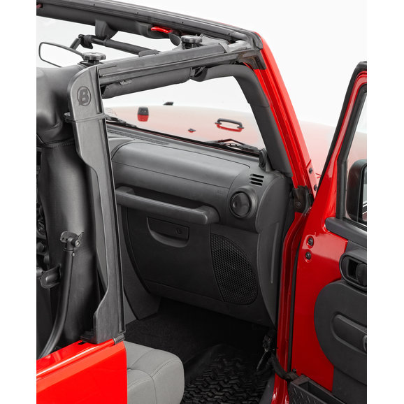 Bestop Door Surround Kit Bestop 55010-01 Door Surround Kit for 10-18 Jeep Wrangler JK with Factory Soft Top & 07-18 Wrangler with Supertop NX or Trektop NX