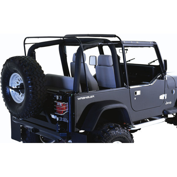 Rampage Products Soft Top Bow Assemblies Rampage Products 69999 RMP Soft Top Bow Assemblies for 87-95 Jeep Wrangler YJ