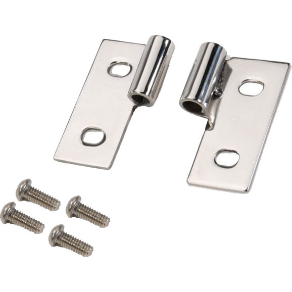 Rampage Products Stainless Steel Lower Door Hinge Bracket Set Rampage Products Stainless Steel Lower Door Hinge Bracket Set for 76-06 Jeep CJ & Wrangler YJ, TJ, Unlimited