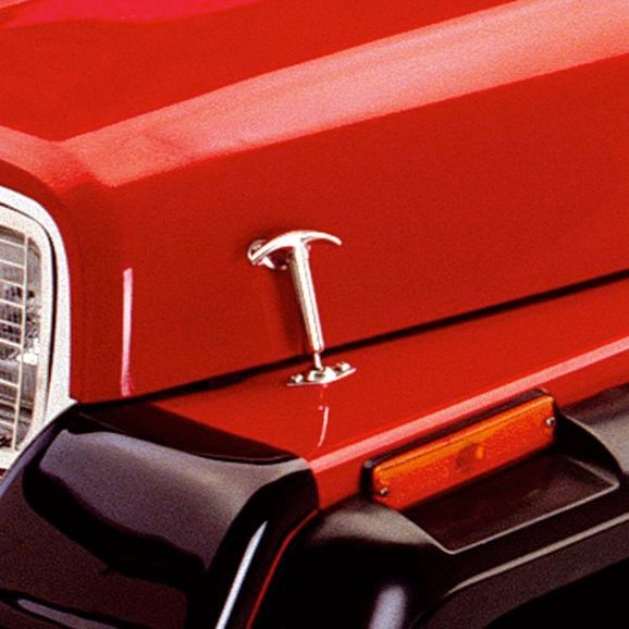 Rampage Products Hood Catch Kit Rampage Products  Hood Catch Kit for 42-95 Jeep CJ's & Wrangler YJ