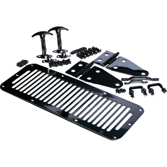 Rampage Products Hood Set Rampage Products  Hood Set for 78-95 Jeep CJ-5, CJ-7, CJ-8 Scrambler & Wrangler YJ