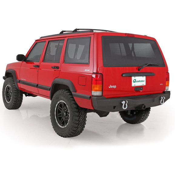 Smittybilt XRC Rear Bumper Smittybilt 76850 XRC Rear Bumper for 84-01 Jeep Cherokee XJ