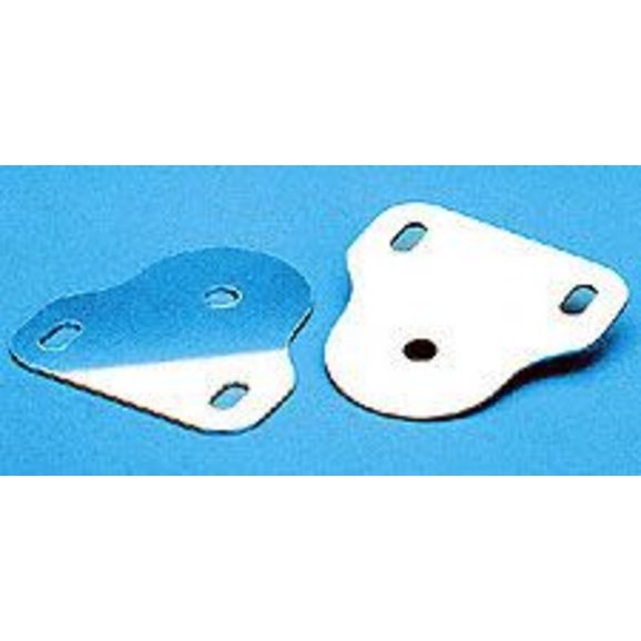 Smittybilt Stainless Steel Interior Windshield Bracket Smittybilt 7408 SMI Stainless Steel Interior Windshield Bracket for 76-95 Jeep CJ & Wrangler YJ