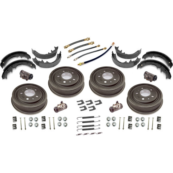 OMIX Drum Brake Service & Master Overhaul Kit OMIX 16767.03 Drum Brake Service & Master Overhaul Kit for 53-64 Jeep CJ-3B & CJ-5