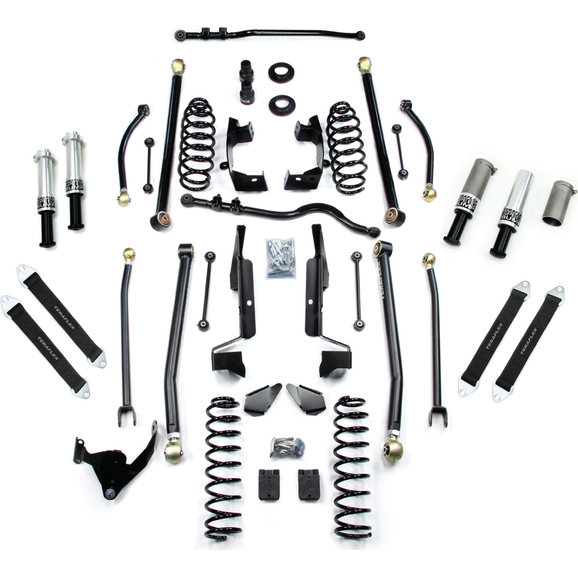Teraflex 3" LCG PreRunner Long Arm Suspension System without Shocks Teraflex 3" LCG PreRunner Long Arm Suspension System without Shocks for 07-18 Jeep Wrangler JK