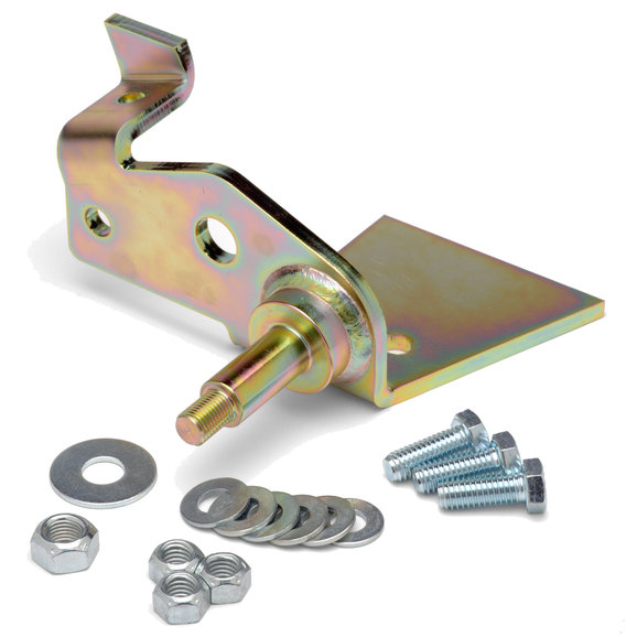 JKS Manufacturing Steering Stabilizer Relocation Bracket JKS Manufacturing OGS162 Steering Stabilizer Relocation Bracket for 07-18 Jeep Wrangler JK