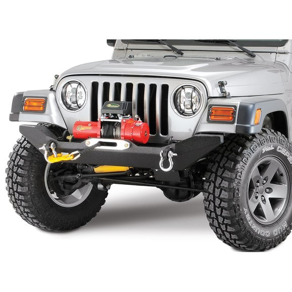 Body Armor 4X4 Front Formed Winch Bumper Body Armor TJ-19531 4X4 Front Formed Winch Bumper for 87-06 Jeep Wrangler YJ, TJ & Unlimited
