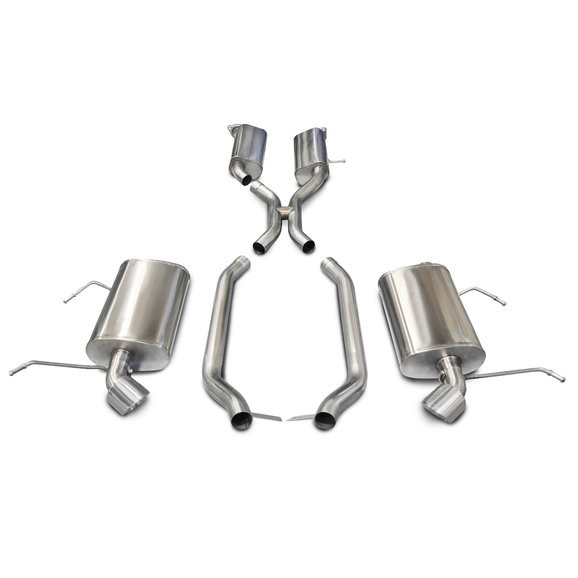 Corsa Performance Sport Cat Back System Corsa Performance 14991 Sport Cat Back System for 11-21 Jeep Grand Cherokee WK2 with 5.7L