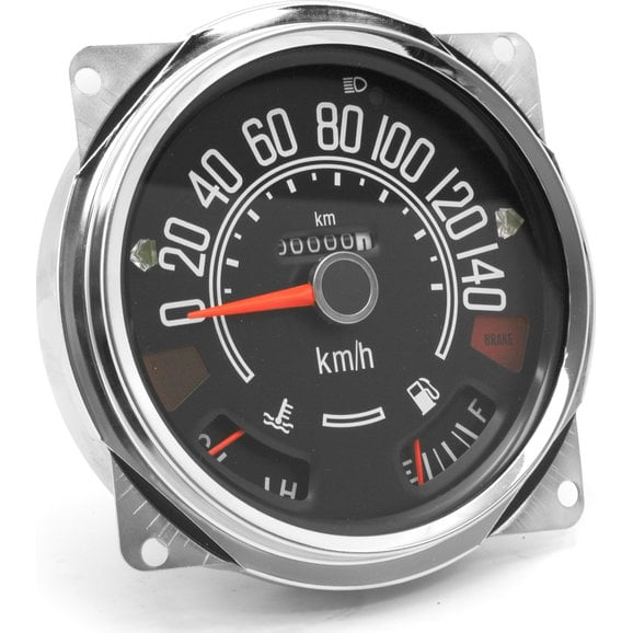 OMIX Speedometer Cluster (0-140 KPH) OMIX 17205.03 Speedometer Cluster (0-140 KPH) for 80-86 Jeep CJ-5, CJ-7 & CJ-8 Scrambler