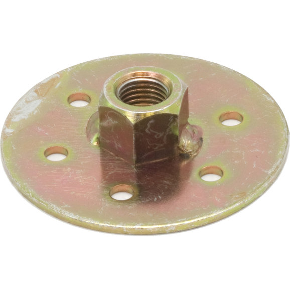 OMIX Universal Round Floor Seat Belt Mount OMIX 13202.08 Universal Round Floor Seat Belt Mount with 7/16-20 Threads