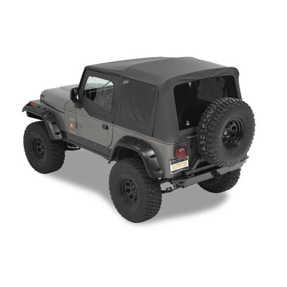 Bestop Complete Soft Top and Hardware with Upper Doors and Tinted Windows Bestop Complete Soft Top and Hardware with Upper Doors and Tinted Windows for 87-95 Jeep Wrangler YJ