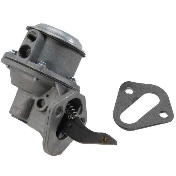OMIX OE Fuel Pump OMIX 17709.02 OE Fuel Pump for 41-71 Jeep Models with 4-Cylinder Engine (Metal Bowl Design)