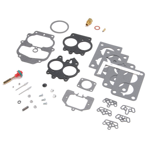 Crown Automotive Carburetor Rebuild Kit Crown Automotive J8134232 Carburetor Rebuild Kit for 79-90 Jeep CJ and Wrangler YJ with 6 Cylinder Engine
