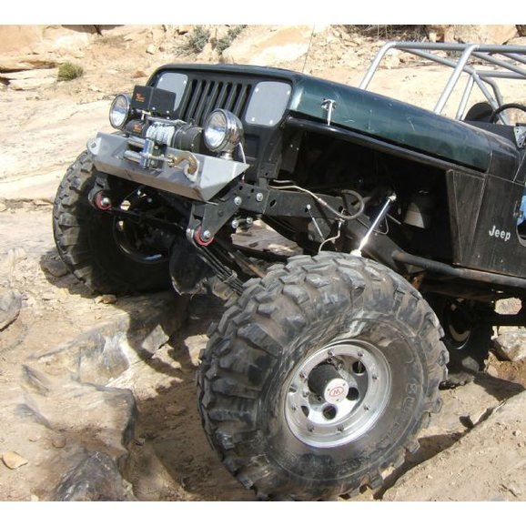 thumbnail image 2 of Jeep Wrangler YJ 87-95 Leaf Spring Shackle Pivot Plate Bolt Hardware Kit (16 Pieces) – Used 2 of 6