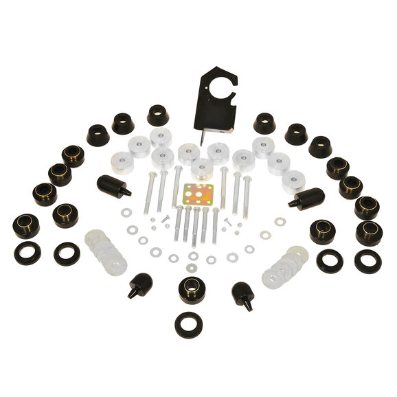 Mountain Off-Road 1" Body Lift with Body Mounts Mountain Off-Road BLTJ97S 1" Body Lift with Body Mounts for 97-06 Jeep Wrangler  TJ & Unlimited