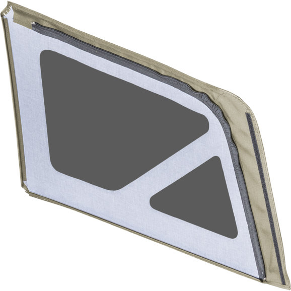 Mopar Tinted Quarter Window in Khaki Diamond Mopar Tinted Quarter Window in Khaki Diamond for 07-10 Jeep Wrangler JK