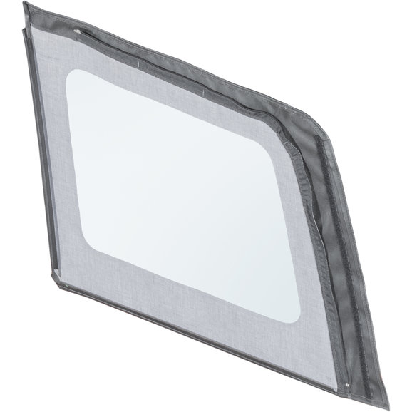 Mopar Passenger Side Clear Quarter Window in Black Diamond Mopar 1HE00SX9AC Passenger Side Clear Quarter Window in Black Diamond for 07-09 Jeep Wrangler JK Unlimited