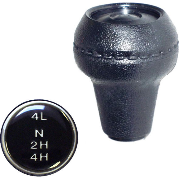 Dana 300 transfer case shifter shift knob WHITE 1980-1986 CJ Jeep 3//8/"-16 thread