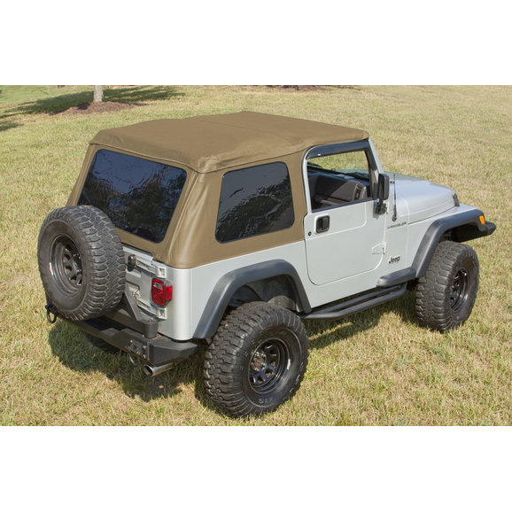 Rugged Ridge XHD Bowless Soft Top Rugged Ridge  XHD Bowless Soft Top for 97-06 Jeep Wrangler TJ