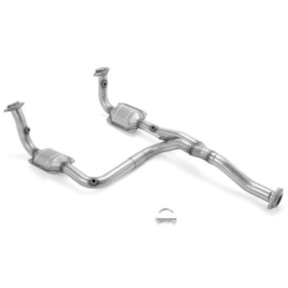 Magnaflow 49 State Direct-Fit Front Y Pipe Catalytic Converter Magnaflow 23957 49 State Direct-Fit Front Y Pipe Catalytic Converter for 05-07 Jeep Liberty KJ 2WD with 3.7L