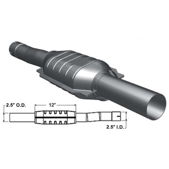 Magnaflow 49 State Direct-Fit Catalytic Converter Magnaflow 49420 49 State Direct-Fit Catalytic Converter for 02-04 Jeep Grand Cherokee WJ 4.7L