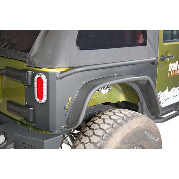 ORFAB Rear Quarter Armor with Rock Slider for 0717 Jeep Wrangler JK 2