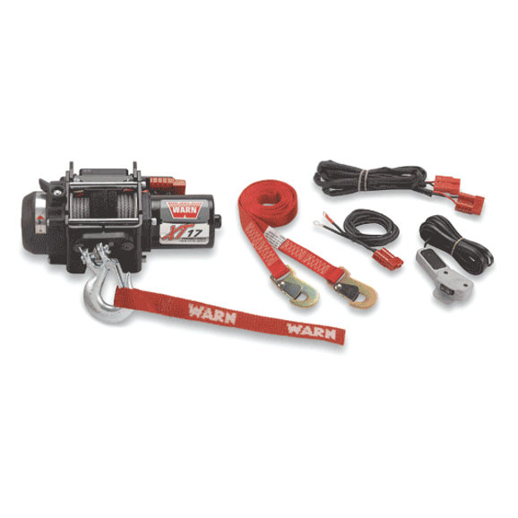 warn 85700 xt17 portable winch with remote control quadratecwarn xt17 portable winch with remote control description