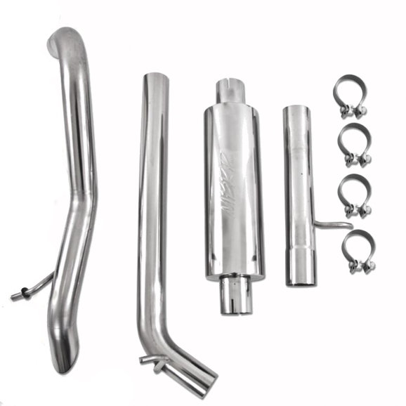 MBRP "Off Road" Cat Back Exhaust System MBRP "Off Road" Cat Back Exhaust System for 12-18 Jeep Wrangler JK with 3.6L V6 Engine