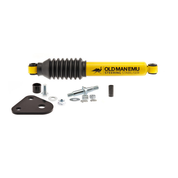 Old Man Emu Steering Stabilizer with Relocation Bracket Old Man Emu OMESD48 Steering Stabilizer with Relocation Bracket for 07-18 Jeep Wrangler JK with LHD