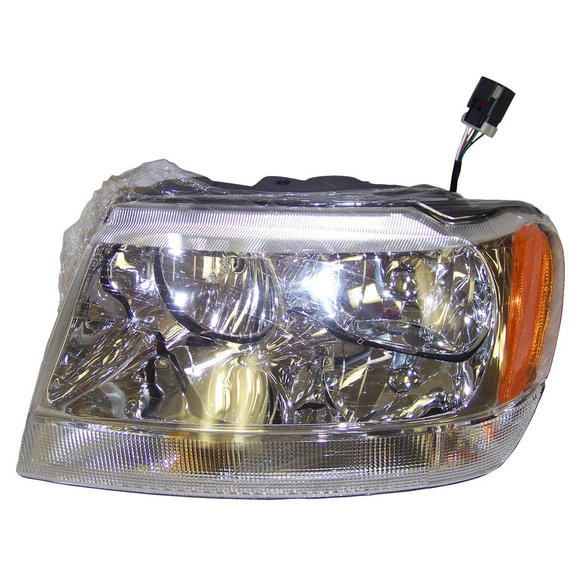 Crown Automotive Head Lamp Assembly Crown Automotive Head Lamp Assembly for 99-04 Jeep Grand Cherokee WJ Limited Models