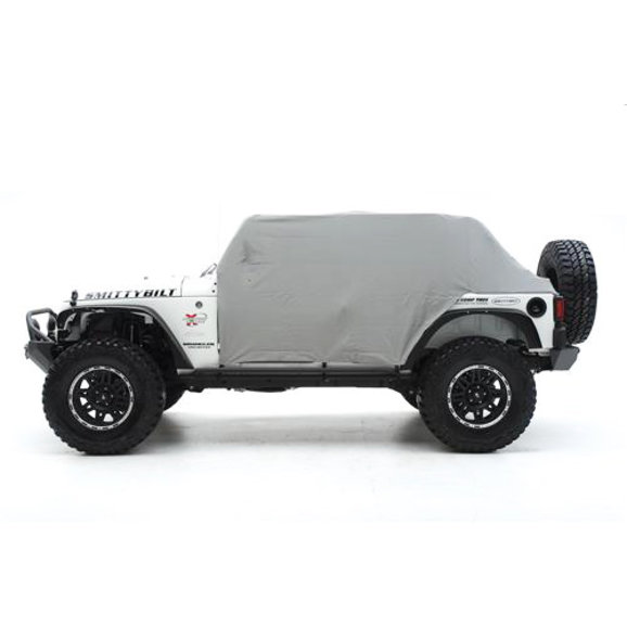 Smittybilt Cab Cover without Door Flaps in Gray for 87-91 Jeep Wrangler YJ  | Quadratec