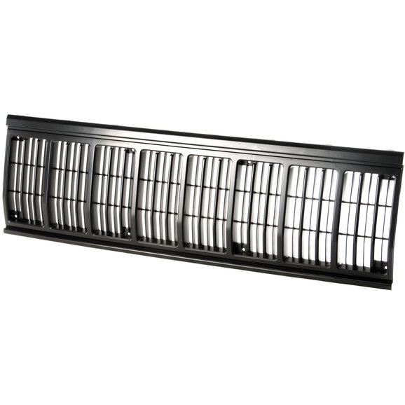 Crown Automotive Grille Panel in Black Crown Automotive 55054945 Grille Panel in Black for 91-96 Jeep Cherokee XJ