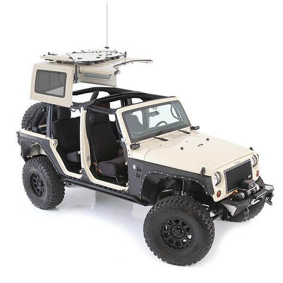 Smittybilt 510001 Hard Top Hoist For 76 17 Jeep Cj 7 Wrangler Yj