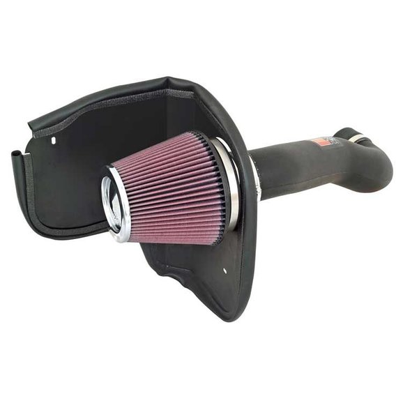 K&N 57 Series FIPK Air Intake System K&N 57-1555 57 Series FIPK Air Intake System for 06-10 Jeep Grand Cherokee SRT8 with 6.1L