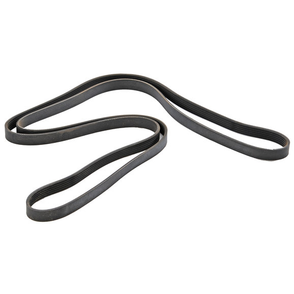 Crown Automotive Serpentine Belt Crown Automotive JK061025 Serpentine Belt for 87-90 Jeep Cherokee XJ with 4.0L 6 Cylinder Engine