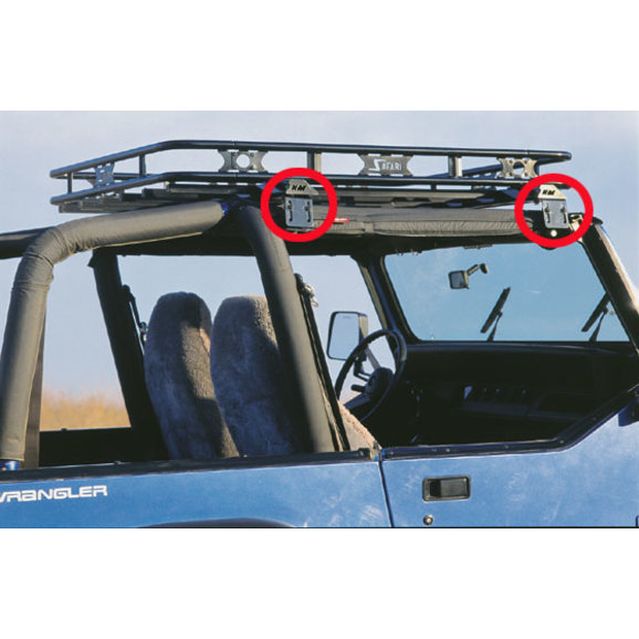 Jeep Wrangler Soft Top >> Kargo Master 5050-1 Mounting for Jeep Wrangler Sport Bar ... Jeep Wrangler Soft Top >> Kargo Master 5050-1 Mounting for Jeep Wrangler Sport Bar ...