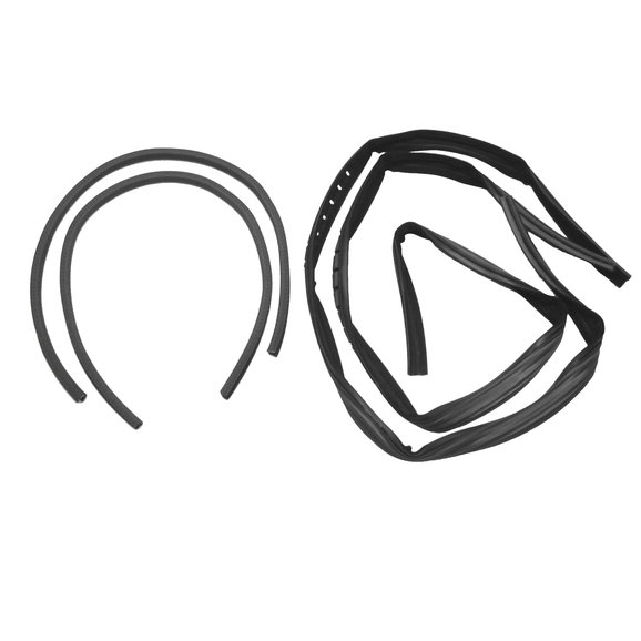 Fairchild Industries Window Channel Kit Fairchild Industries KD1009A Window Channel Kit for 76-86 Jeep CJ-7 & Scrambler with Fixed Vent